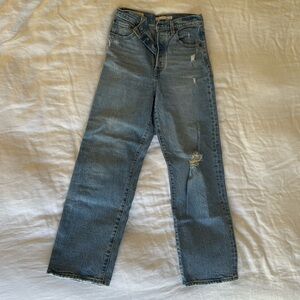 Levi Ribcage Straight Ankle, size 25